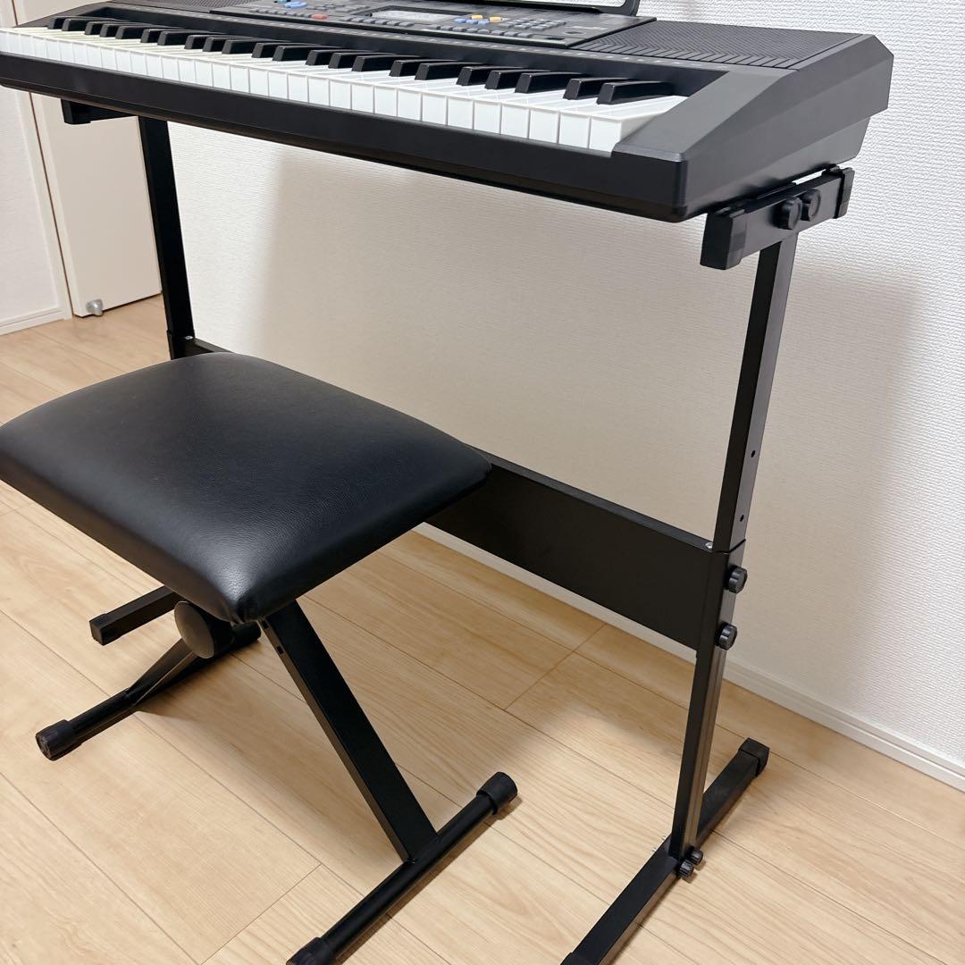 Moukey 54鍵盤 電子キーボード 350種類音色 LCDディスプレイ搭載