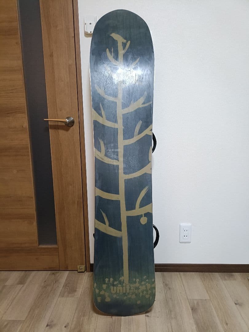 UNIT mfg. スノーボード ビンディング付き