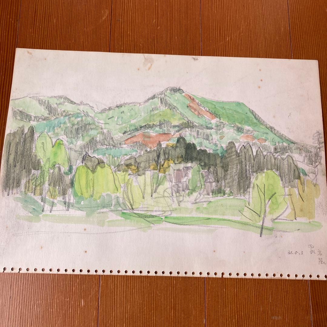 デッサン画　東山