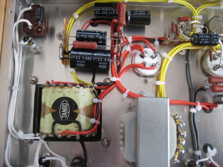 真空管アンプ４５・２Ａ３兼用シングル・アンプ / 出力管は２Ａ３付（自作品）