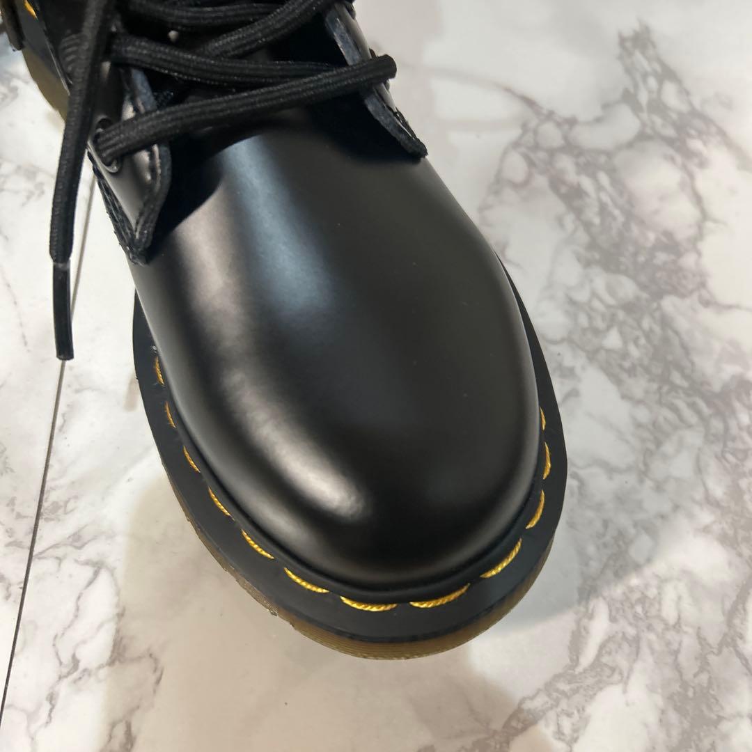 Dr.Martens ブラック レザー ハイカットブーツ UK4