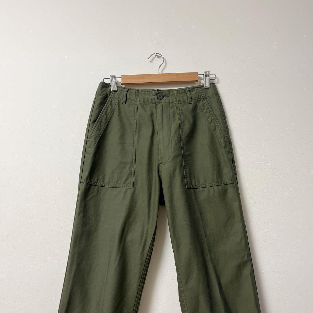 MUSE ドゥーズィエムクラス　ベイカーパンツ　レディース　36　カーキ　緑