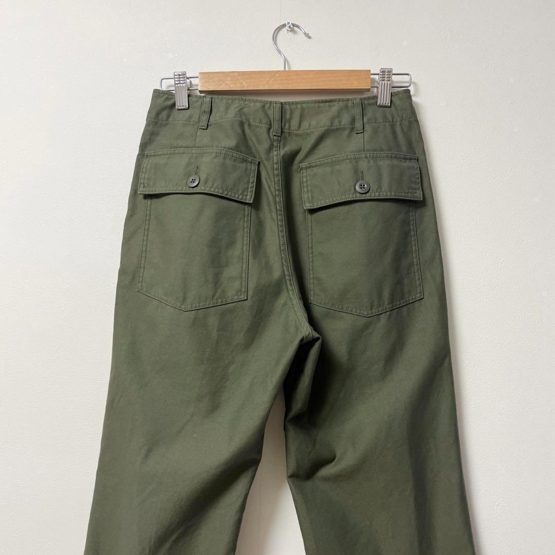 MUSE ドゥーズィエムクラス　ベイカーパンツ　レディース　36　カーキ　緑