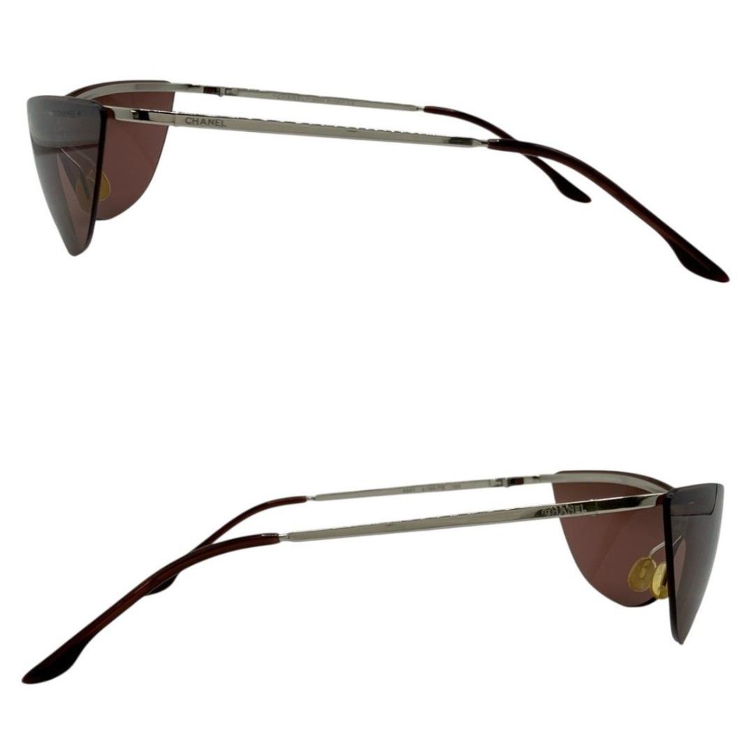 CHANEL シャネル サングラス アイウェア リムレス　ココマーク ケース付