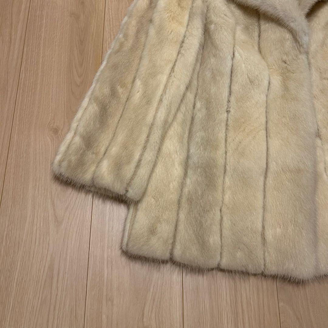 【レア品】高級毛皮Nakamura Fur 大きいサイズ サファイアミンク R