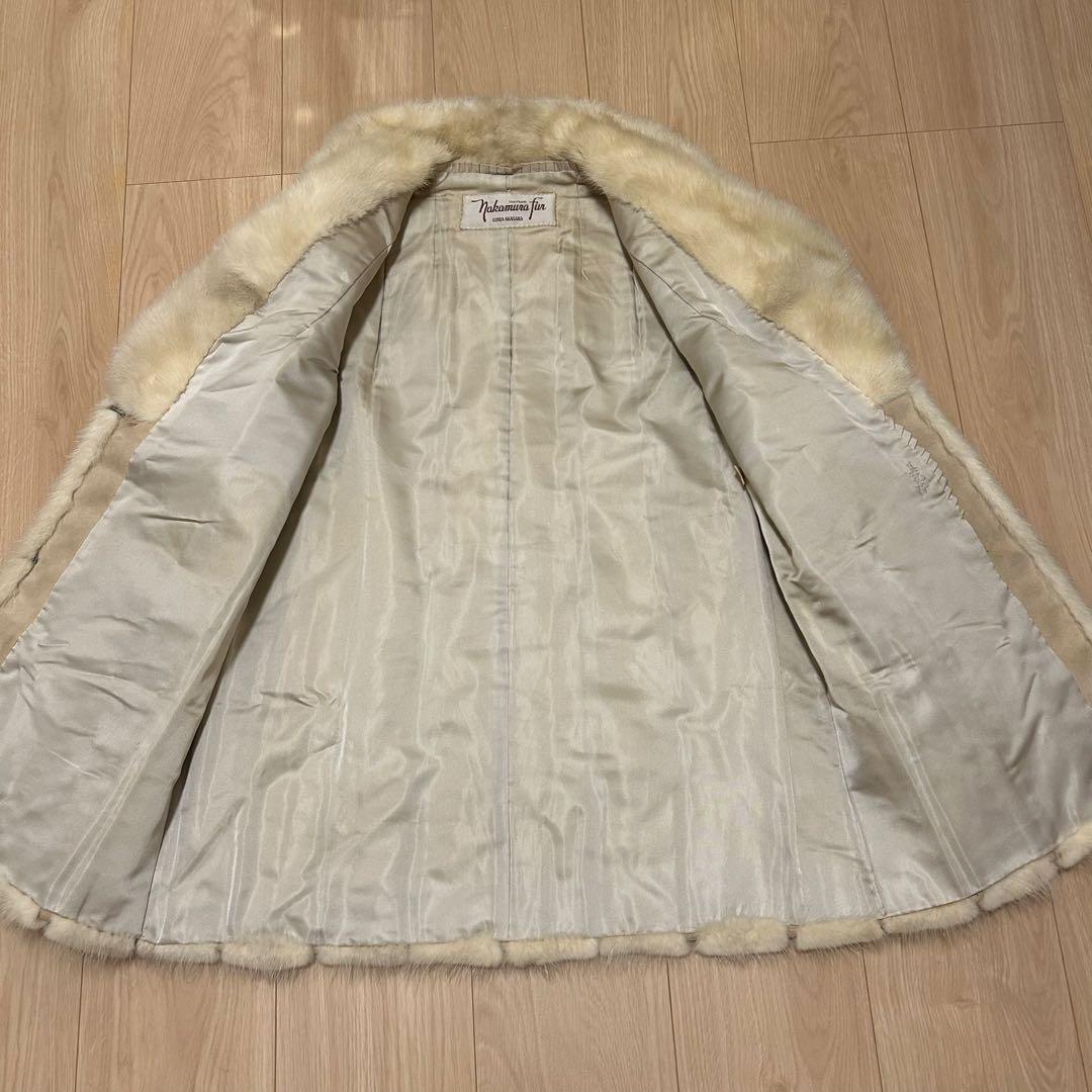 【レア品】高級毛皮Nakamura Fur 大きいサイズ サファイアミンク R