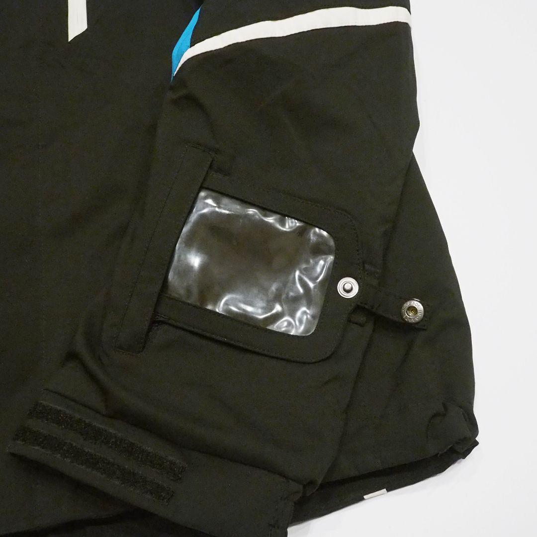 【美品】ONYONE スキーウェア ジャケット 2way フード XL ロゴ