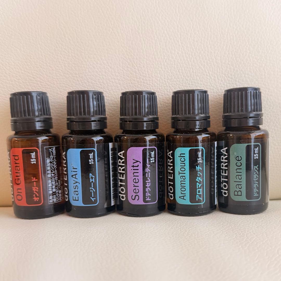 【バラ売不可】doTERRA エッセンシャルオイルセット 15ml