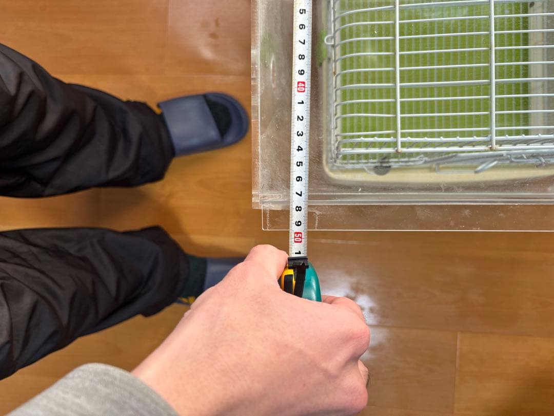 【よくやきコーテル】 アクリル工房製　鳥かご防音ケース おかもち式