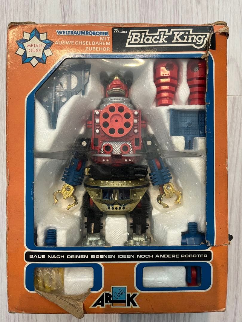 海外版　合金アークロン　メカブラックキング