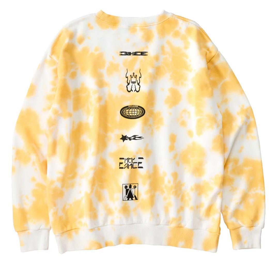 Da-iCE スウェット_TIE DYE Lサイズ&アクリルパス+オマケ