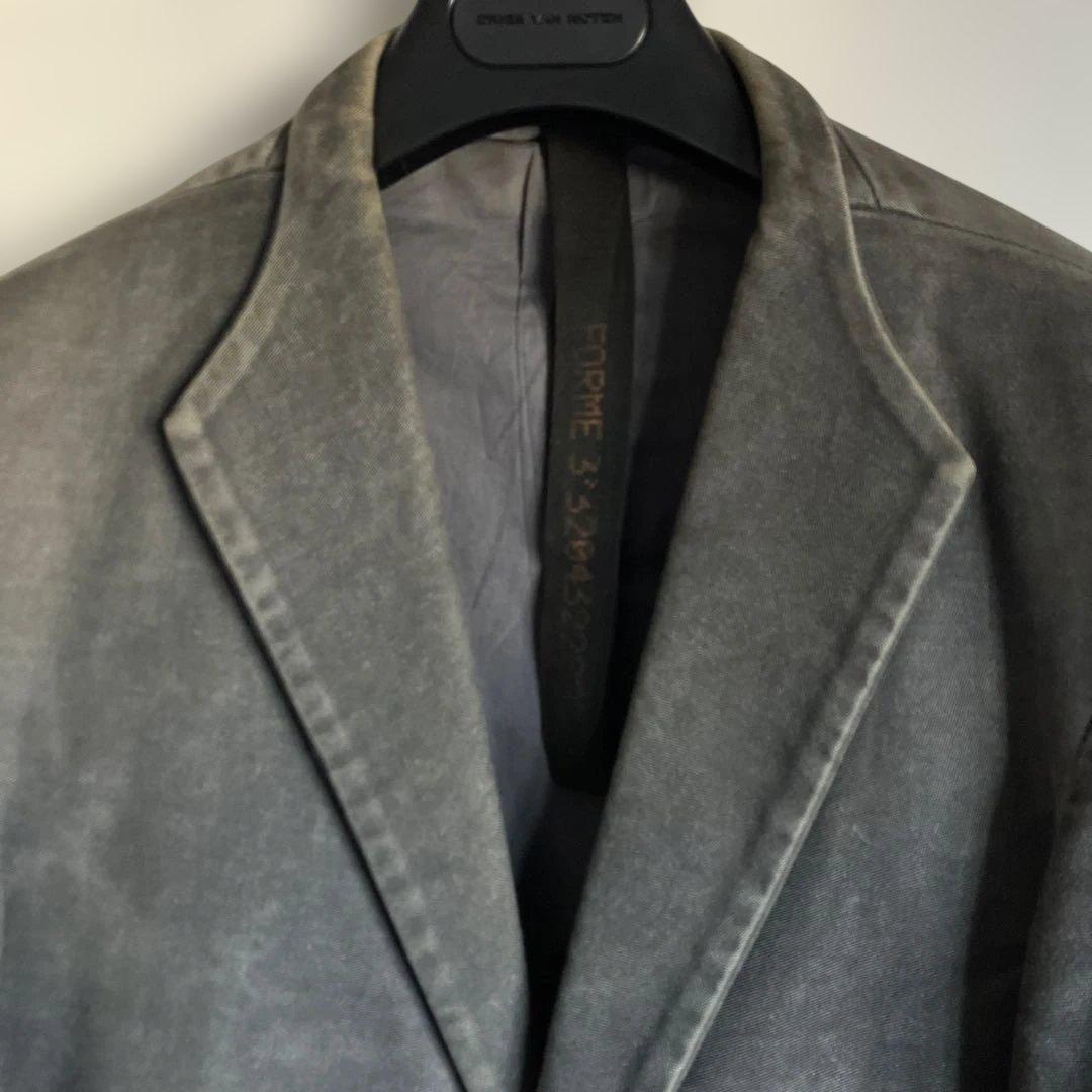 forme d'expressionコットンヴィンテージ加工ジャケット４４サイズ