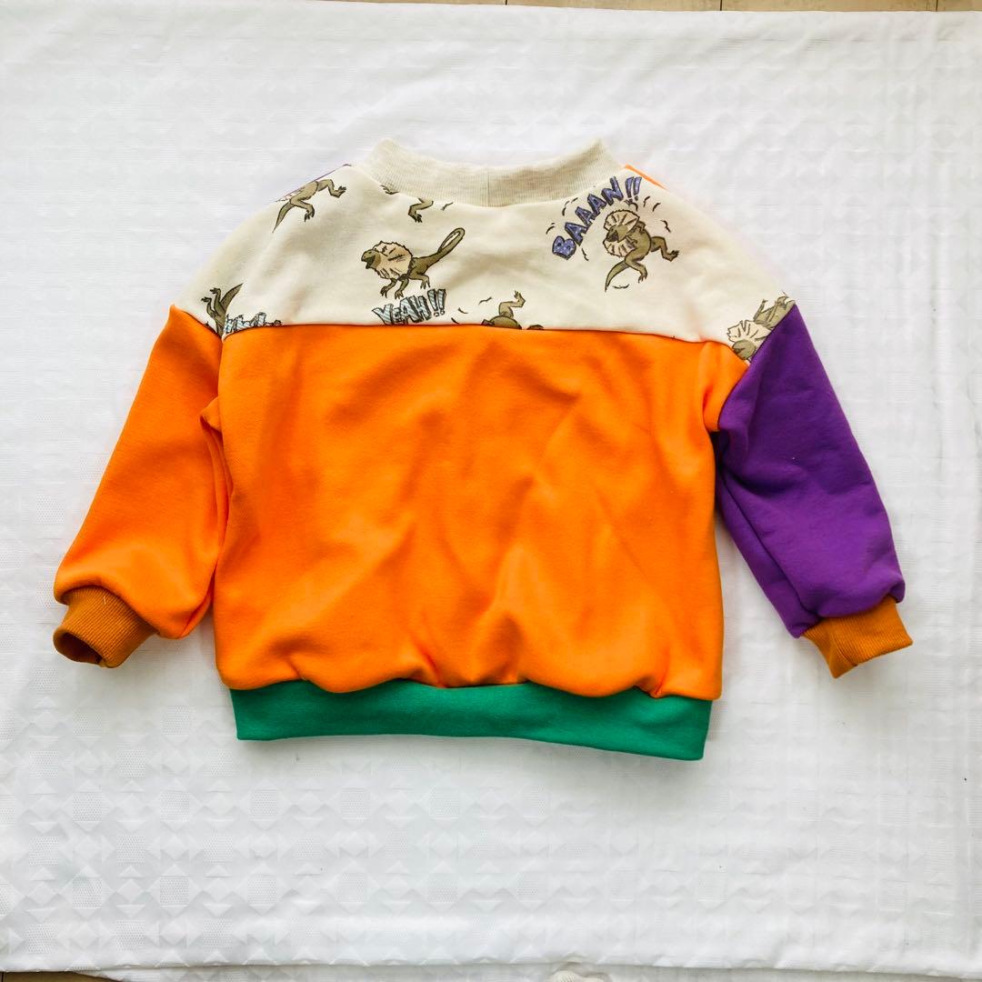 はっぴー　ハンドメイド　子供服　100cm