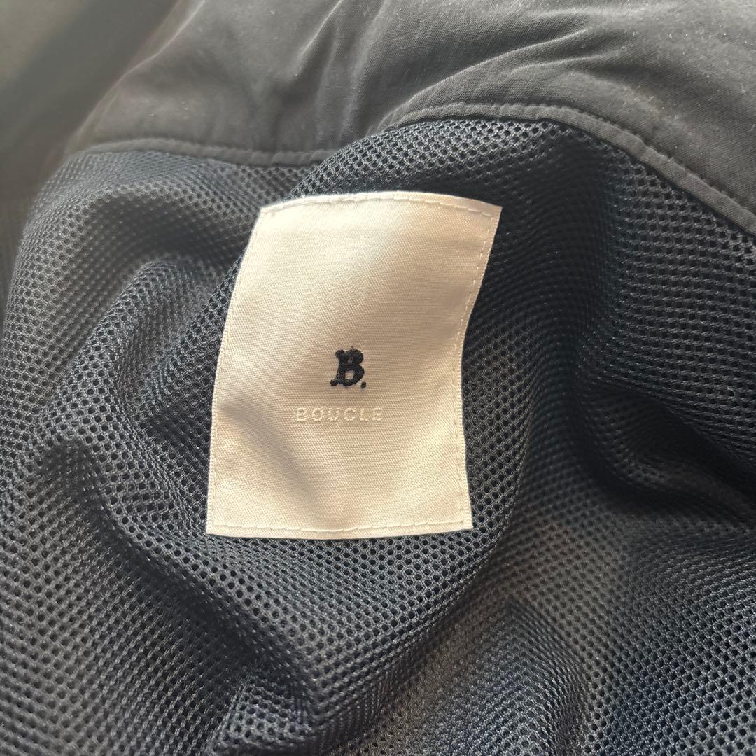 LA BOUCLE / ラブークル】スタンドショートブルゾン コットン/ナイロン