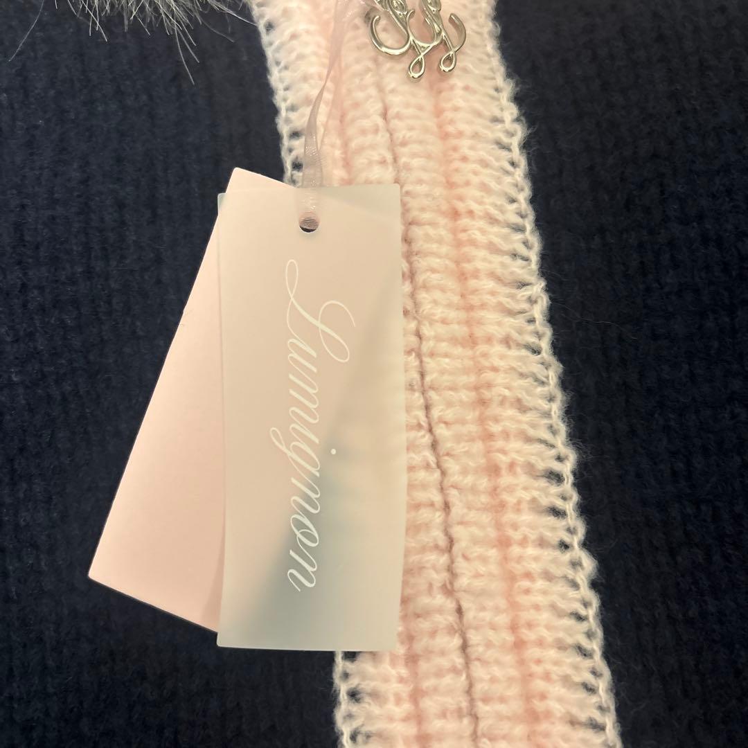 Lumignon ルミニョン　Big Fur knit hoodie