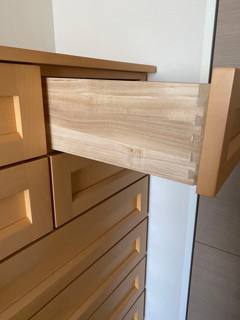 新品未使用　ブナ　木製タンス