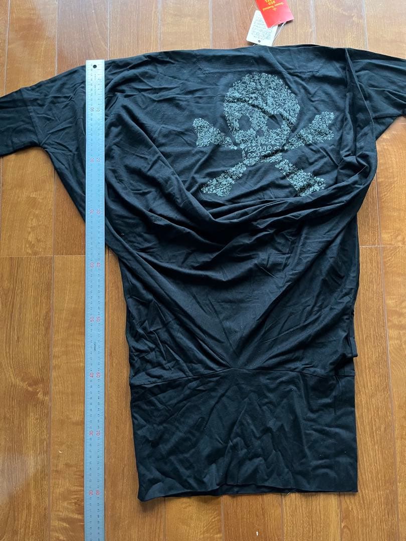 【新品】Vivienne Westwood カットソー　左右非対称　黒　スカル
