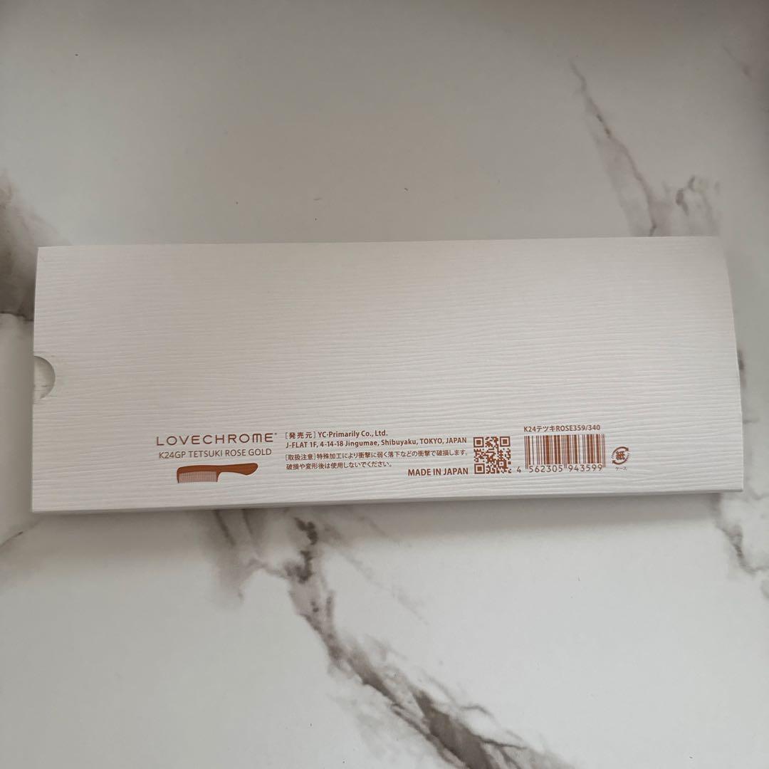 ラブクロム☺︎K24GP☺︎テツキ ローズゴールド☺︎新品未使用