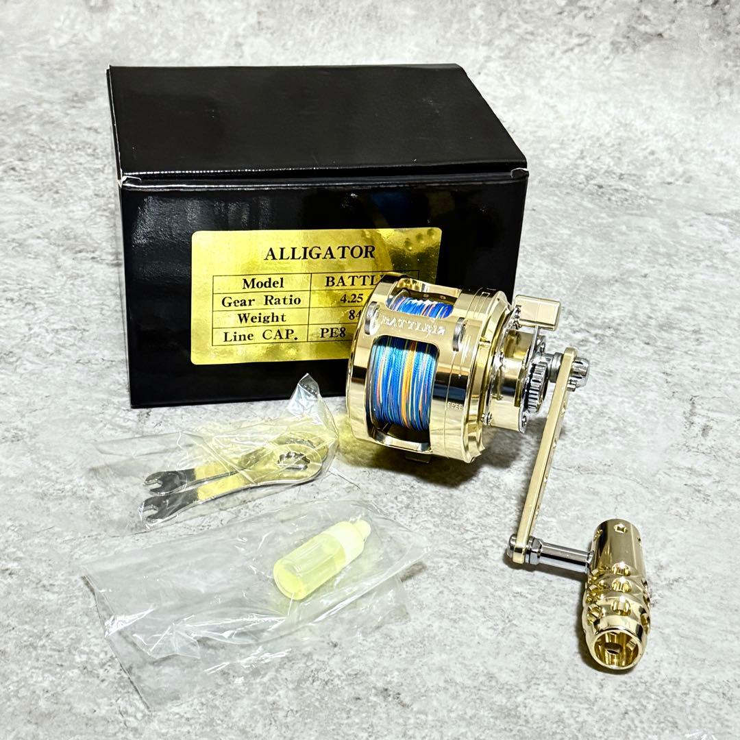☆極美品☆アリゲーター技研 両軸リール バトル12/ALLIGATOR