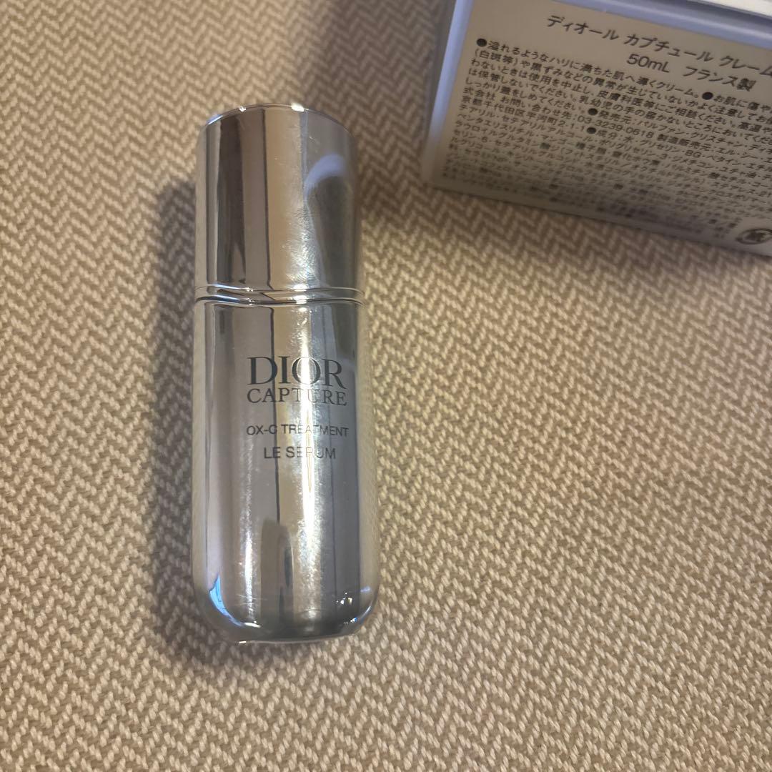 未使用Diorカプチュールクレーム　カプチュールルセラム10ml付き