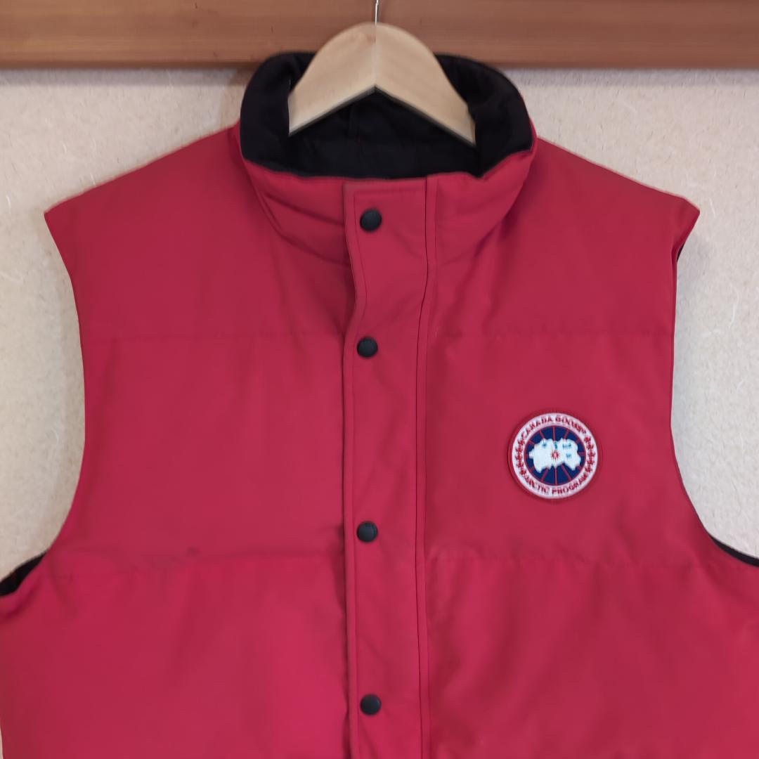   ダウンベスト 4151M 赤 表記L 大きめ 121