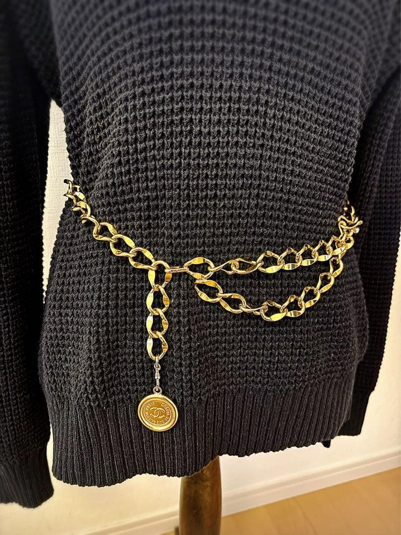 CHANEL/シャネル/ココマーク/チェーンベルト/ヴィンテージ/RUE CAM