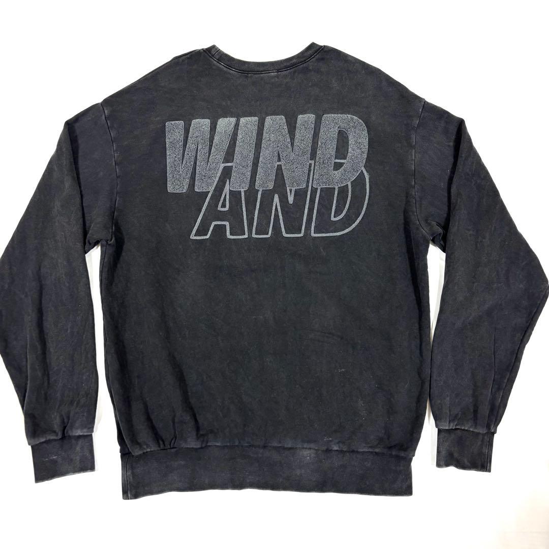 トップス Wind And Sea BLACK SULFUR CREW NECK XL