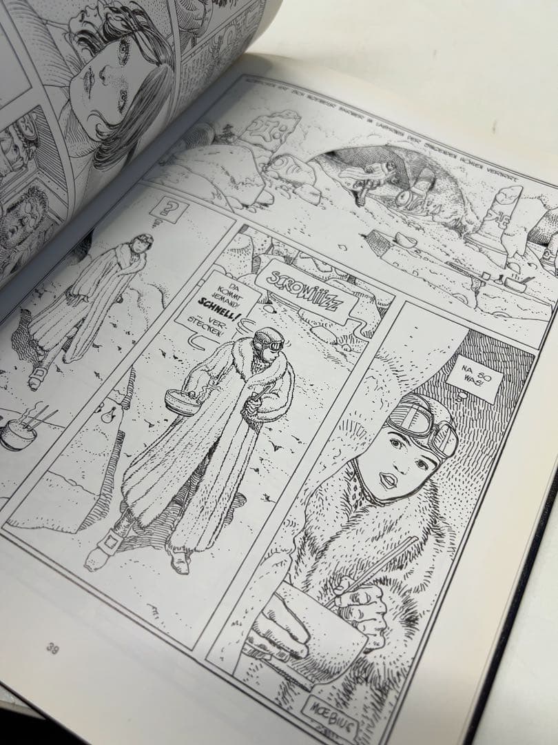 洋書 Moebius Die hermetische Garage