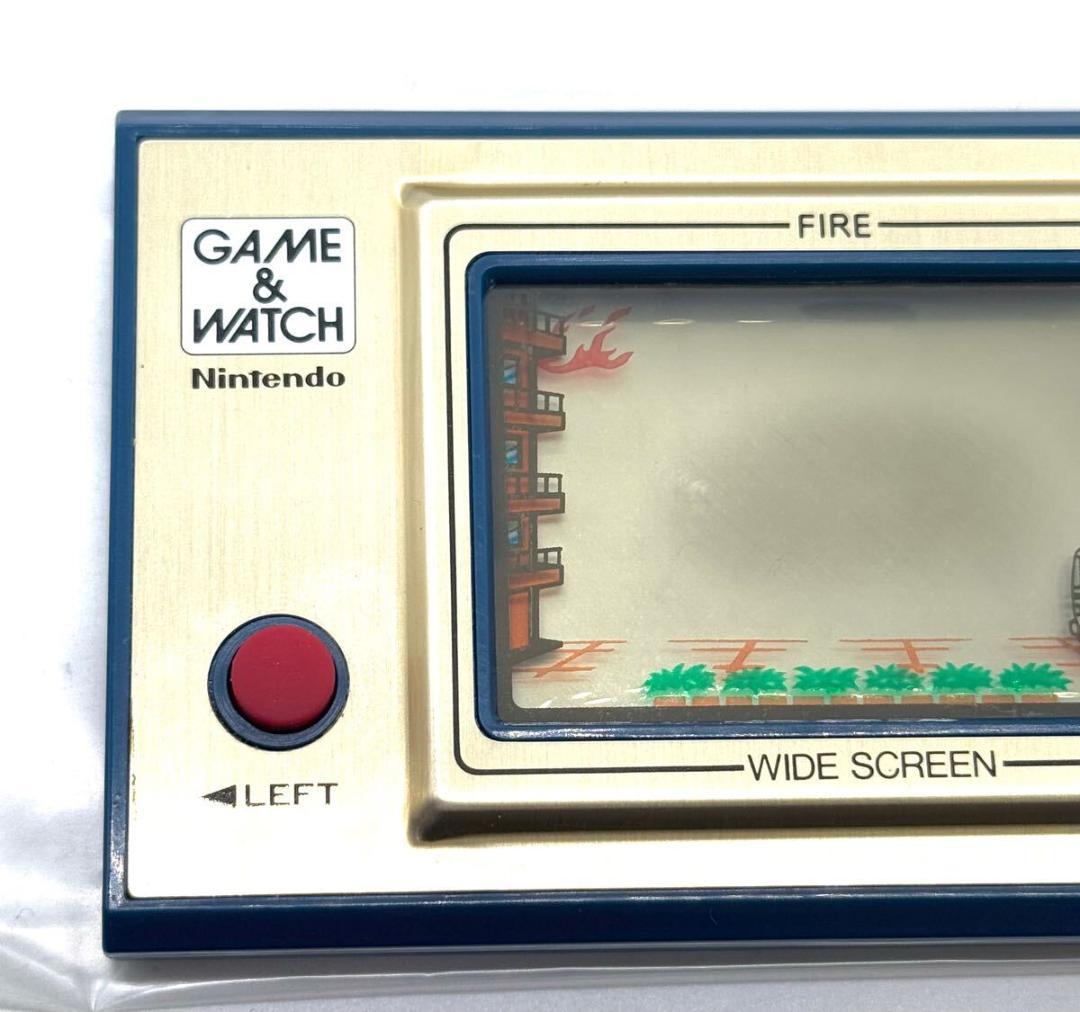 任天堂 海外版 ゲーム＆ウォッチ ワイドスクリーン ファイア FR-27