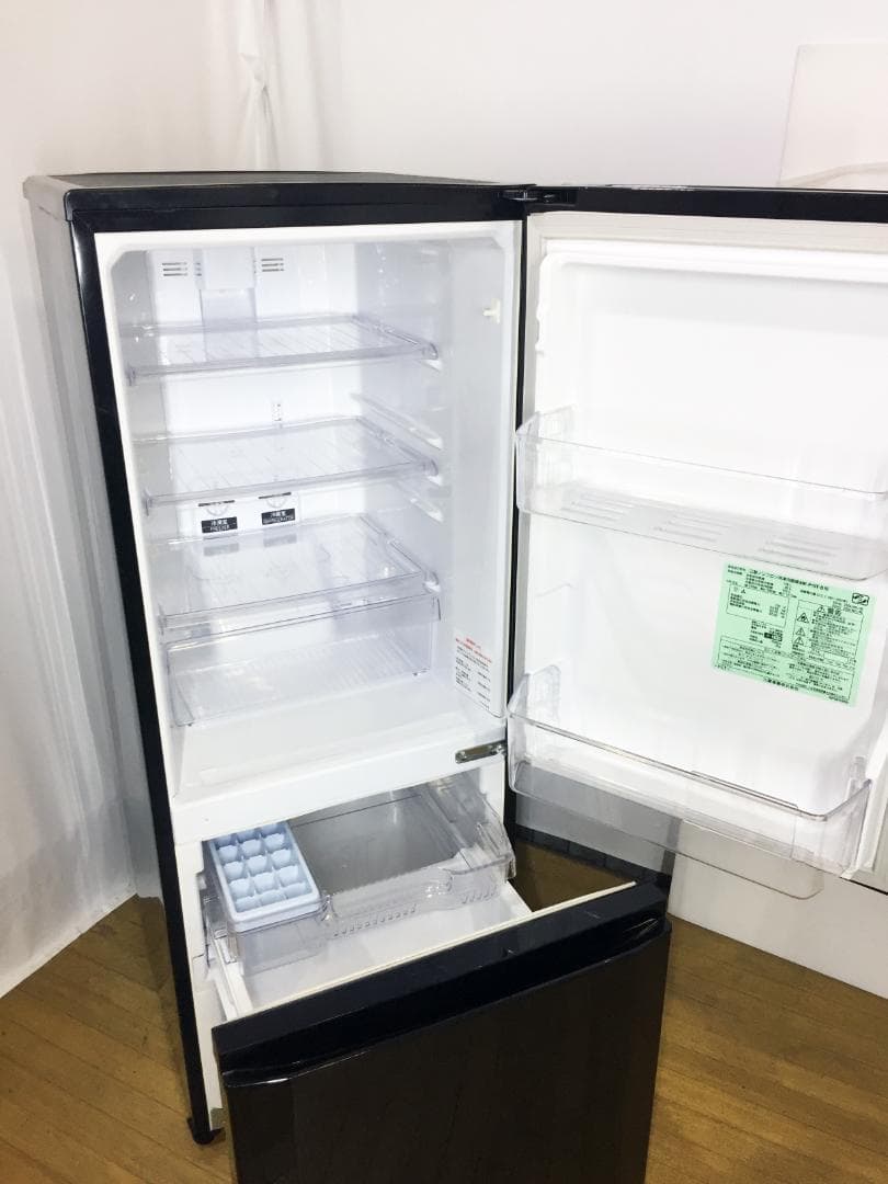 美品 中古★三菱 146L 冷蔵庫【MR-P15S-B】