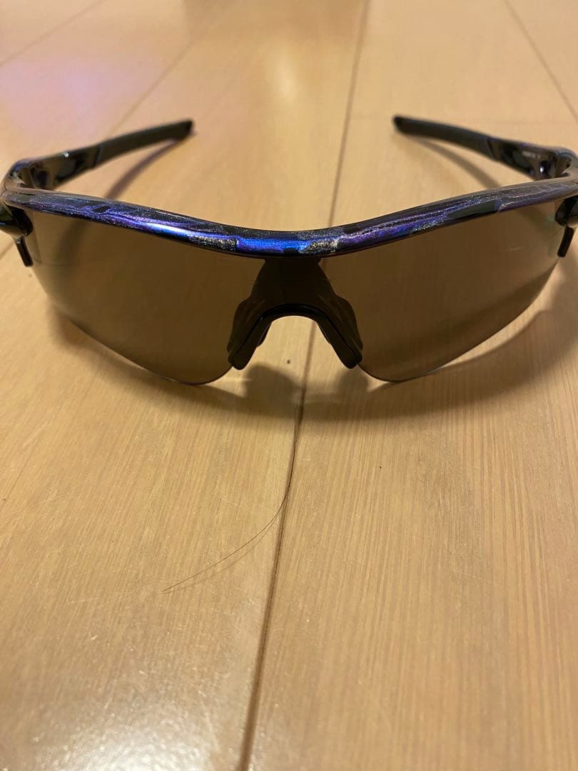 スポーツサングラス ブラック/ブルー