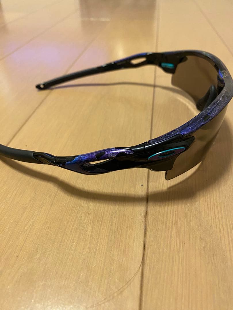 スポーツサングラス ブラック/ブルー