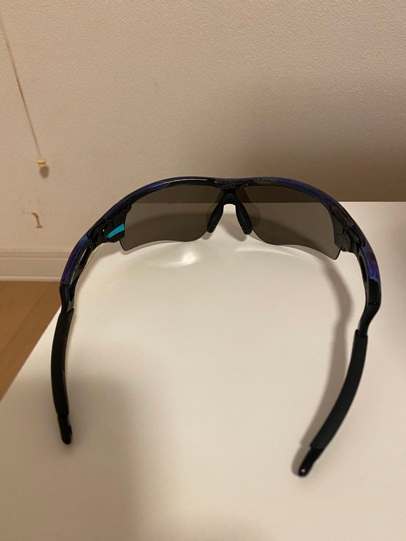 スポーツサングラス ブラック/ブルー