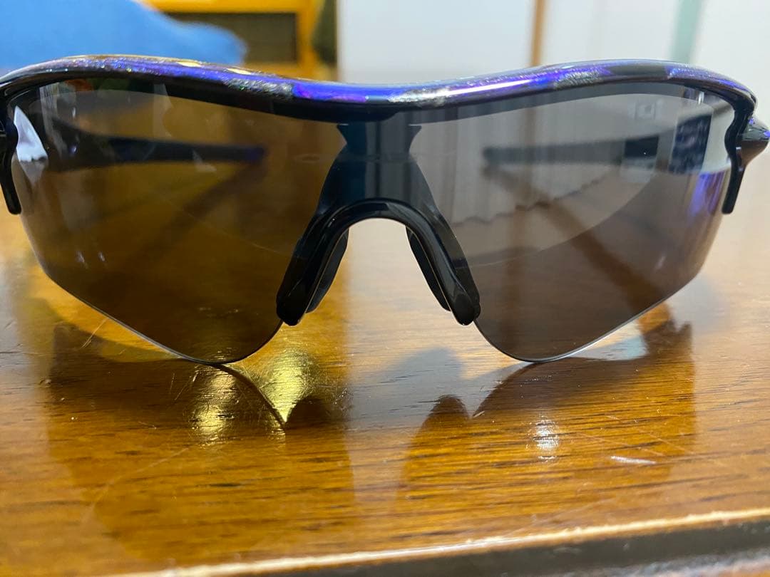 スポーツサングラス ブラック/ブルー