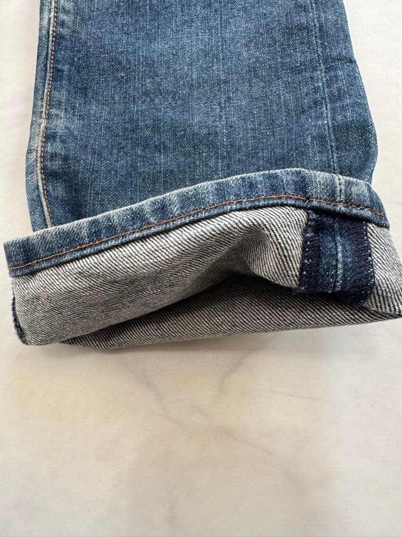 ディオールオム スリム テーパードジーンズ 27 イタリア製 ユーズド加工