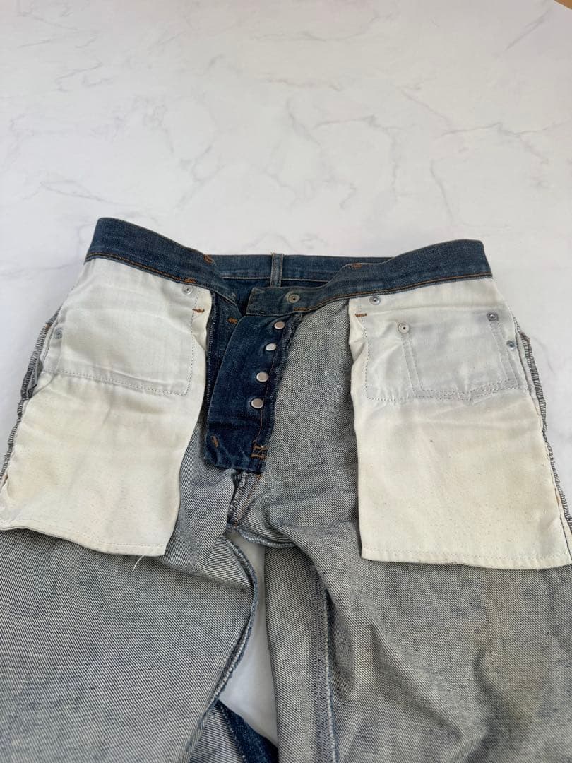 ディオールオム スリム テーパードジーンズ 27 イタリア製 ユーズド加工