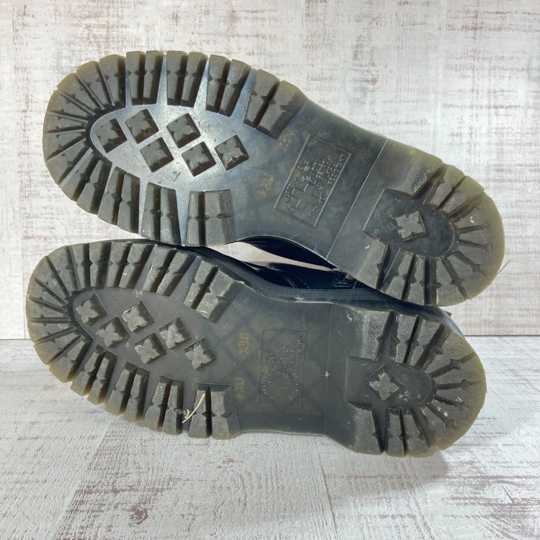 【美品】ドクターマーチン　JADON MAX 黒　厚底　レザー ブーツ　２３cm