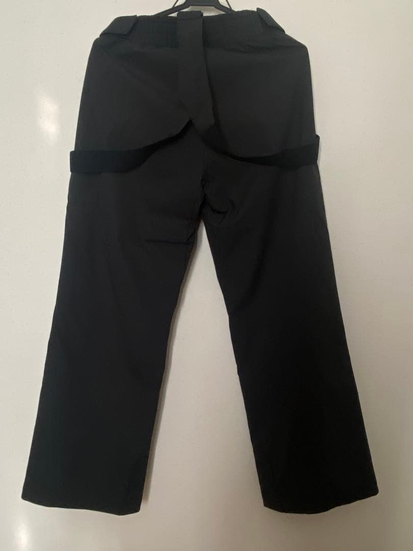 スキーウェアセット フード付き グレーと黒