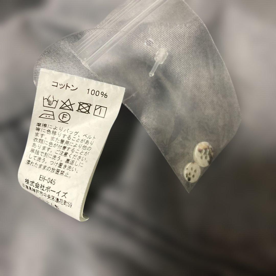 新品未使用　DANTON ダントン　ボタンダウン　デニムダンガリーシャツ