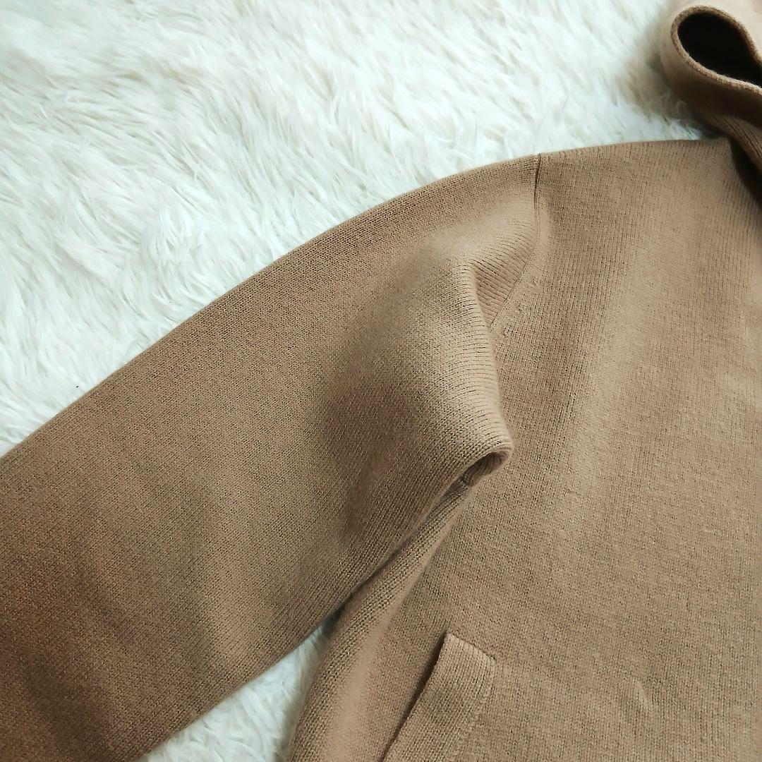 【Theory】24AW VARSITYHOODIE カシミヤ混 ジップパーカー