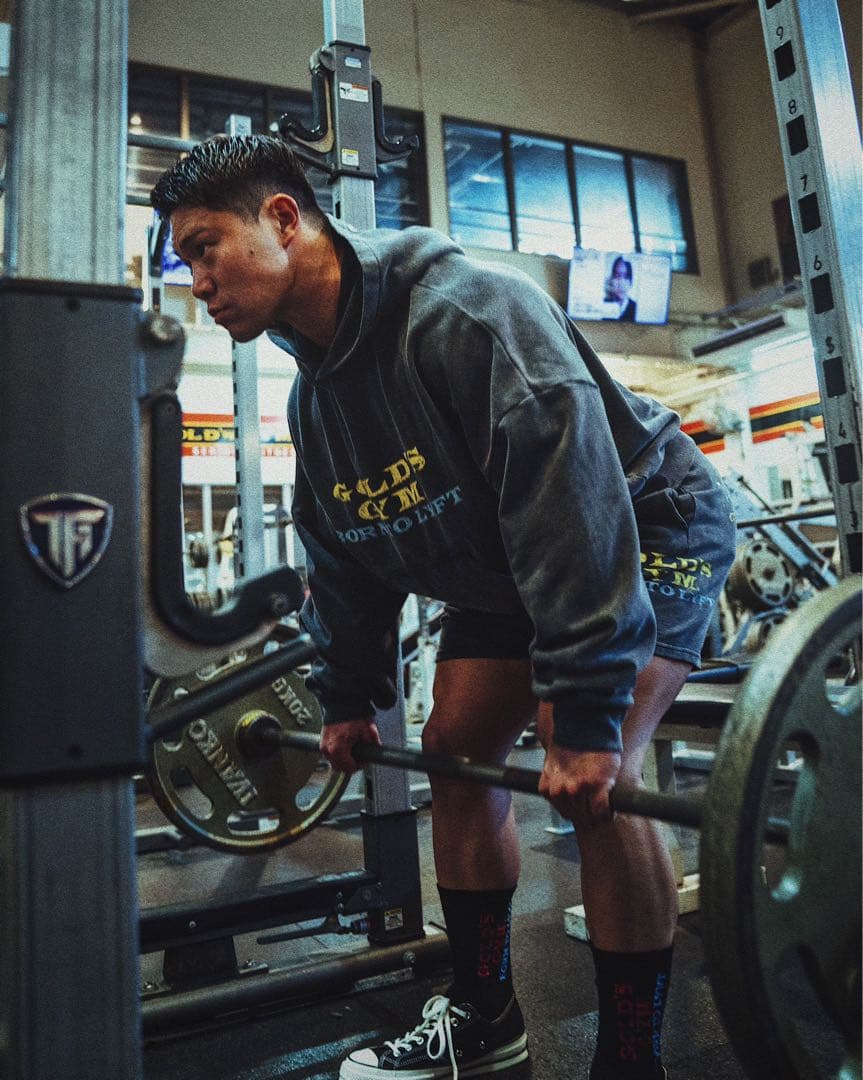 【完売品】LYFT GOLD'S GYM ショートパンツ BLACK M 新品