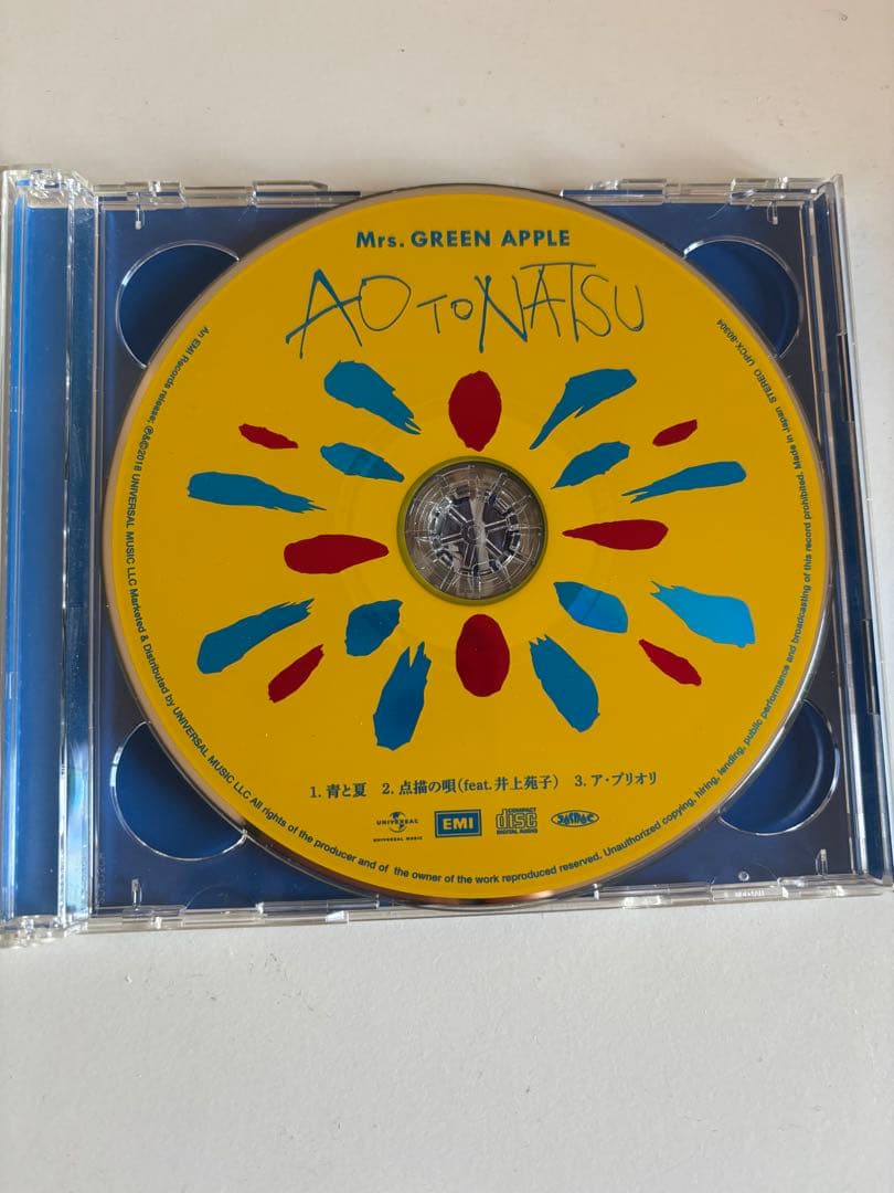 【大森元貴さん サイン入り・完全早い者勝ち】青と夏 初回限定盤 CD・DVD