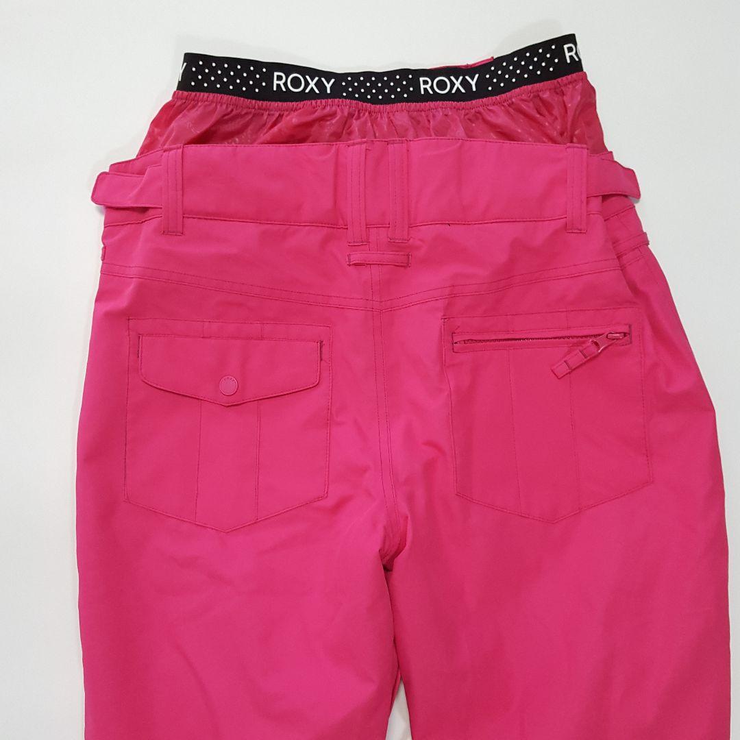 美品 ロキシー レディース スノーウェア L/M 上下セット スノーボード 防水