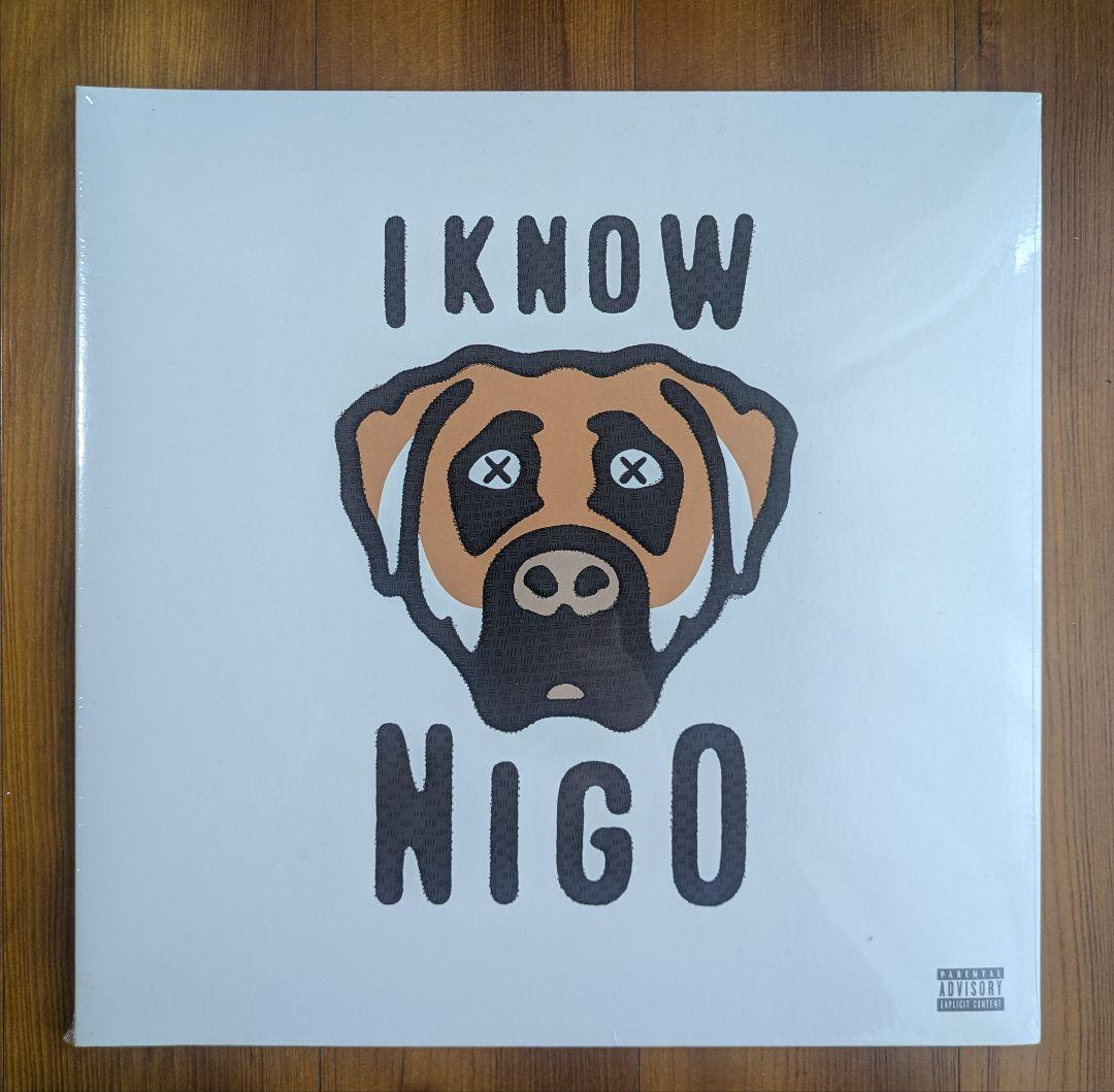 新品未開封　I KNOW NIGO レコード　限定デザイン　　　KAWS