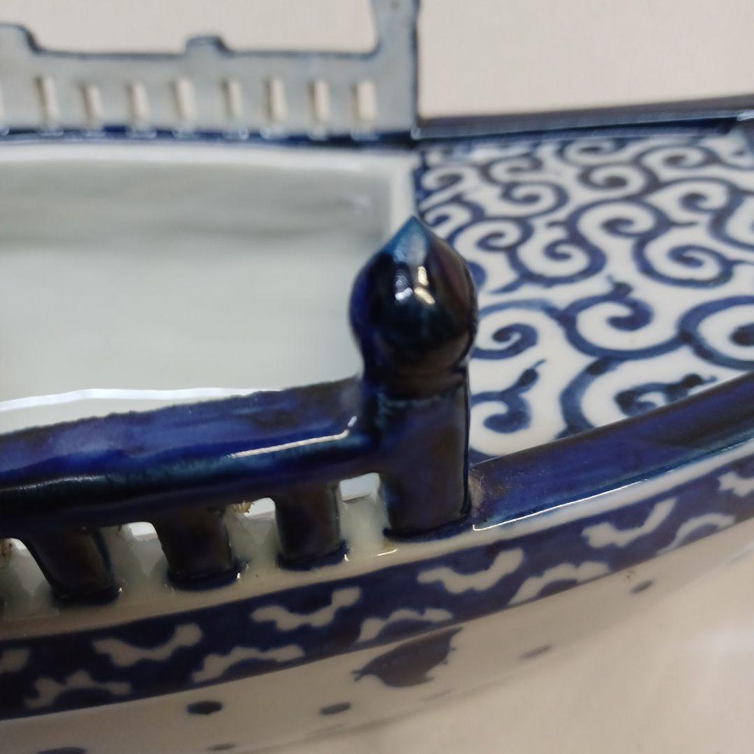 船型置物(陶器製)