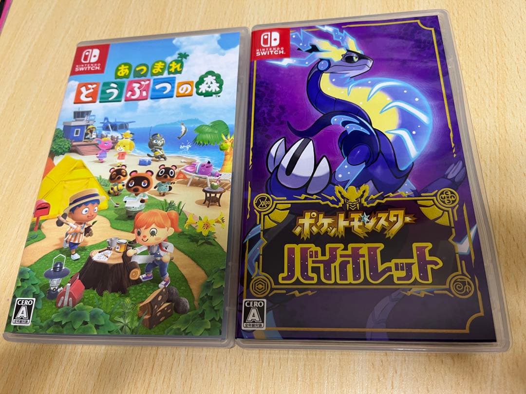 Nintendo Switch Lite あつ森 ポケモンバイオレット