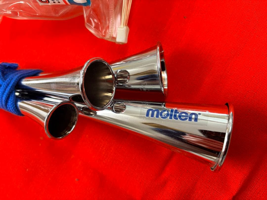 [超お宝品] molten チアホーン　CH4 4連　★コンドル社刻印