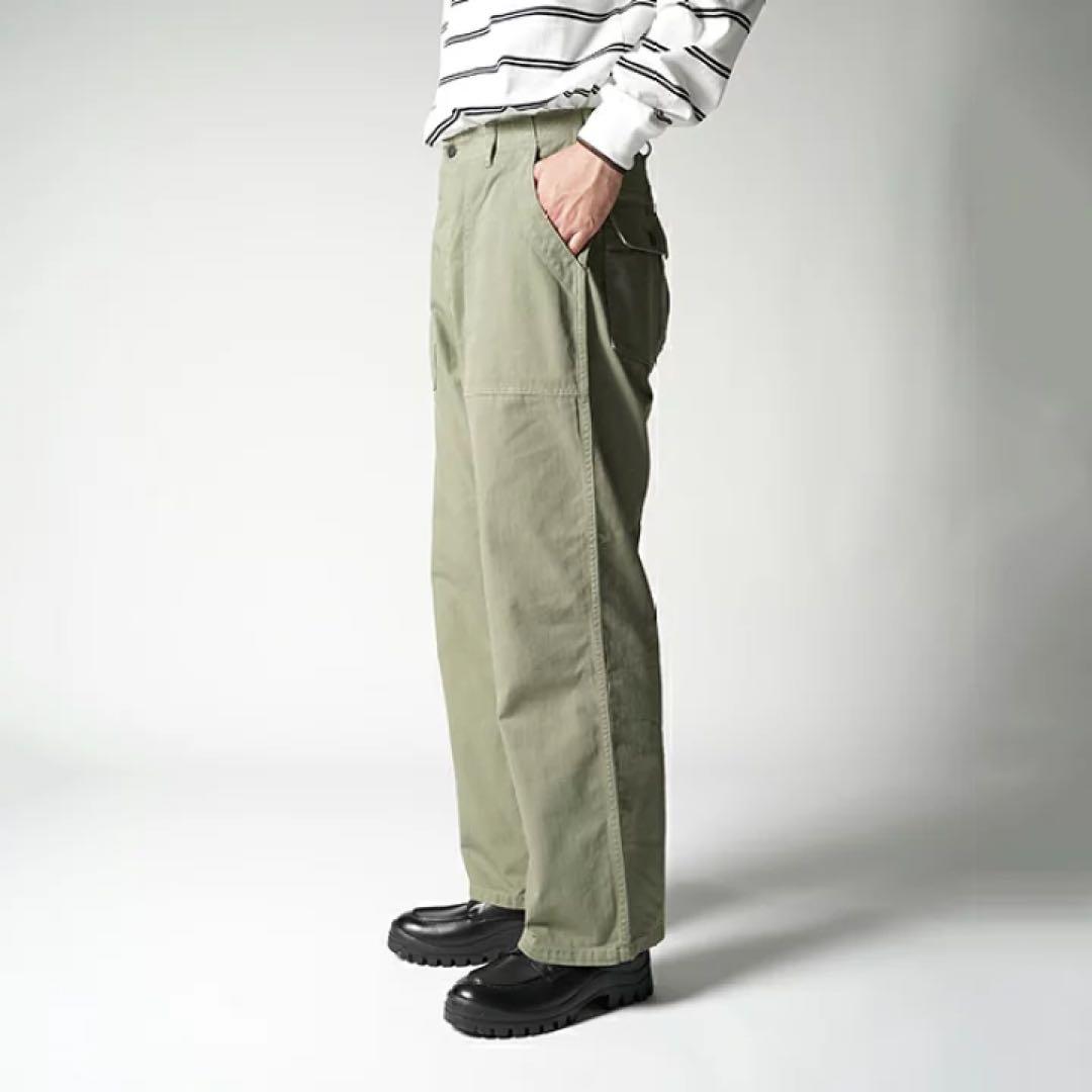 CIOTA(シオタ) へリンボーン ベイカーパンツ