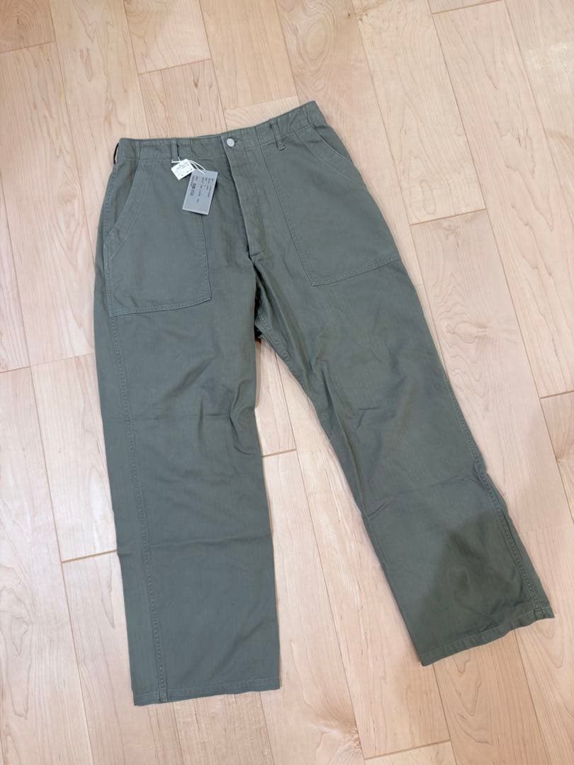 CIOTA(シオタ) へリンボーン ベイカーパンツ