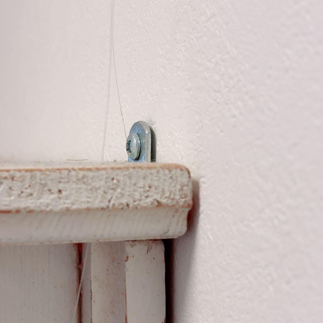 シャビーなウォールシェルフ　アンティーク　フランス　イギリス